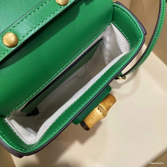 Hyper Peter handbag mini Gucci Bamboo 0730